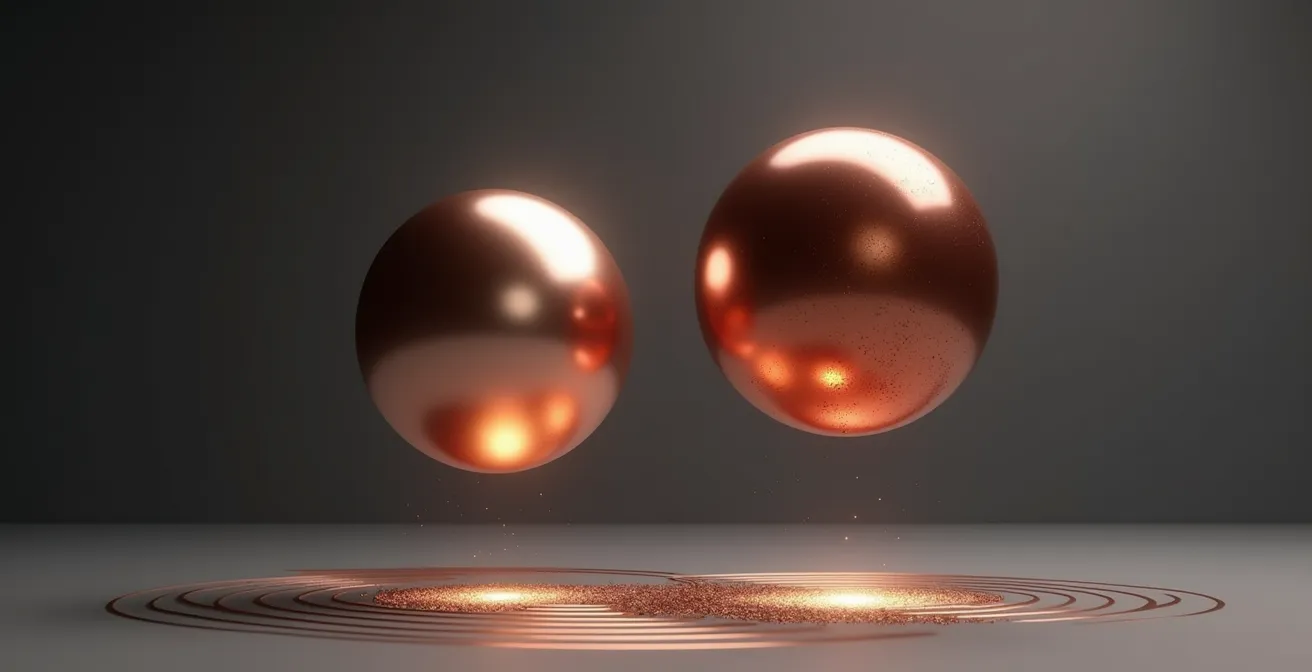 Representación simbólica de energías planetarias en atracción